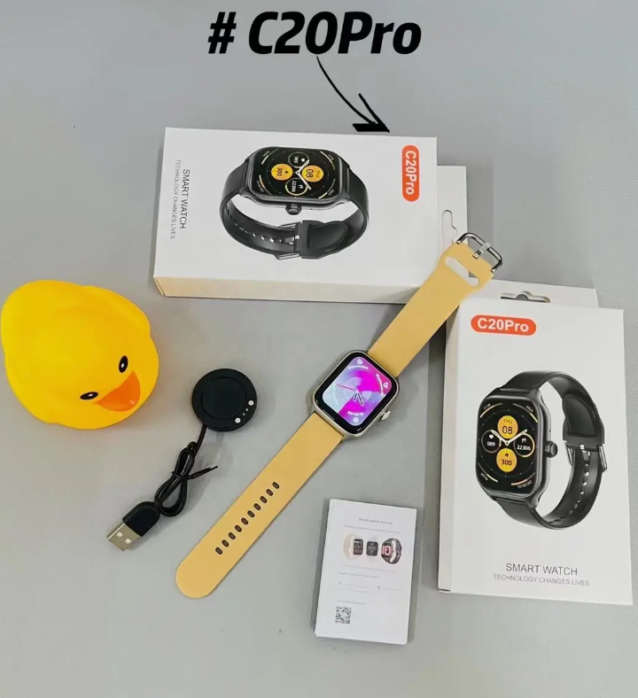 Smart Watch C20 Pro Smartwatch Activity Sleep Fitness Mood Tracker BT Call Sport Bracelet Alarm Clock C20PRO Smartwatch
