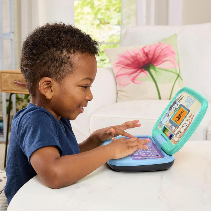 VTech Bluey Learning Laptop Kids Educational Toy Letters Numbers Music