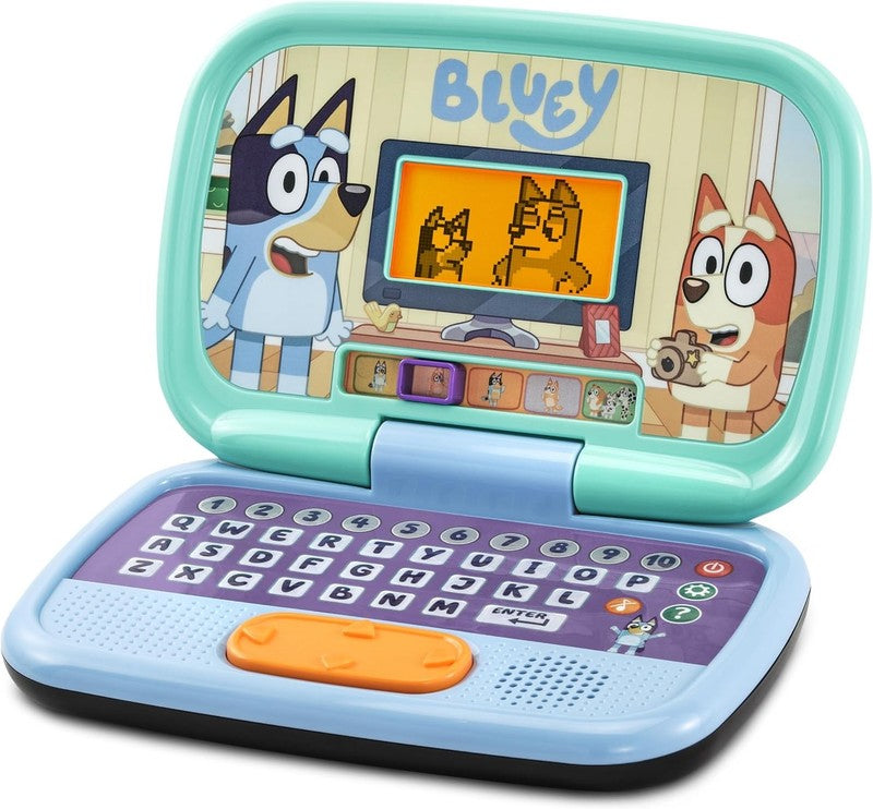 VTech Bluey Learning Laptop Kids Educational Toy Letters Numbers Music