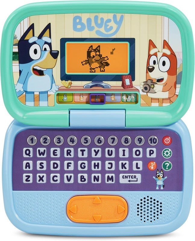 VTech Bluey Learning Laptop Kids Educational Toy Letters Numbers Music