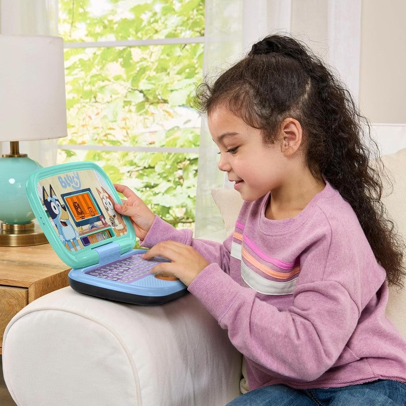VTech Bluey Learning Laptop Kids Educational Toy Letters Numbers Music