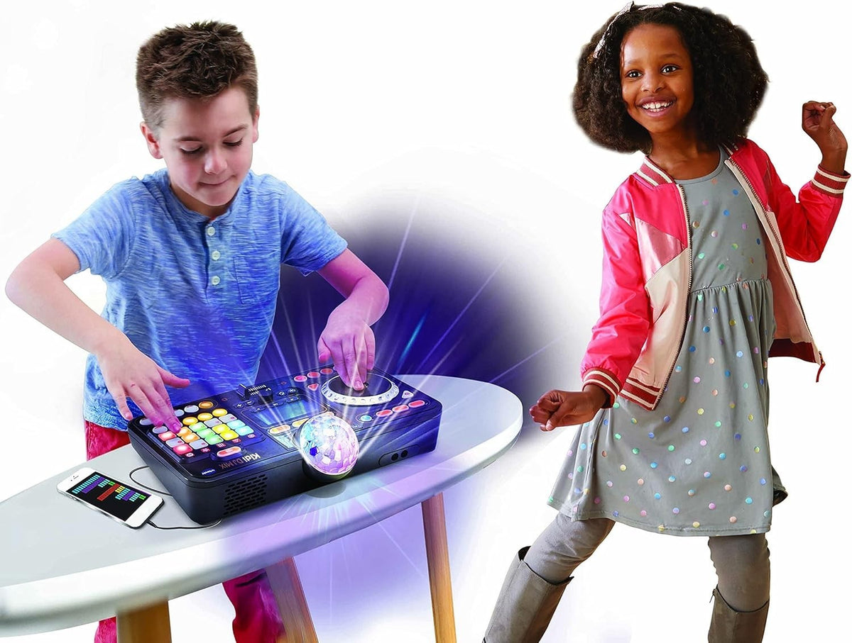 VTech KidiDJ Mixer Kids Music Light Effects Educational Interactive Toy Ages 6+