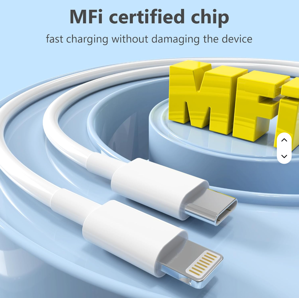 USB-C to Type-C Fast Charging Cable for iPhone 16/15/14/13/12/11 Pro Max – High-Speed Data & Power Delivery
