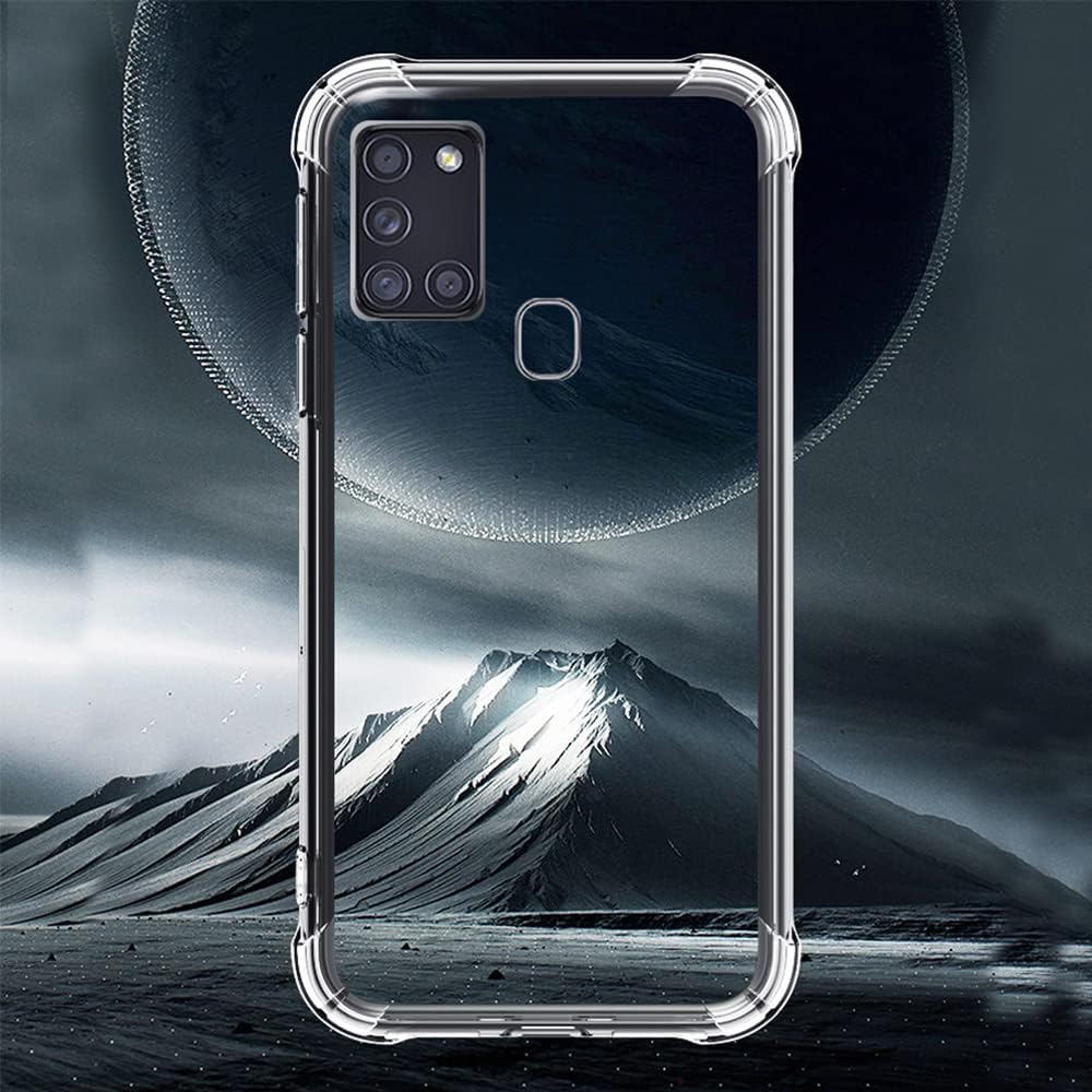 Crystal Clear Transparent Case for  A Series – Slim, Shockproof & Stylish Protection