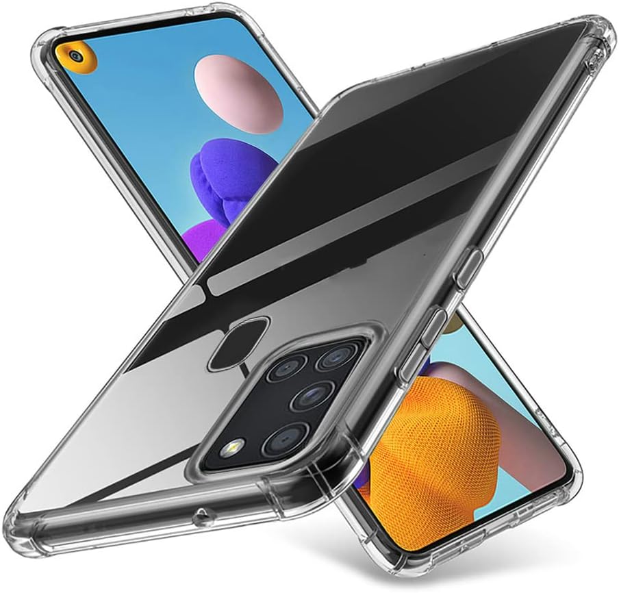 Crystal Clear Transparent Case for  A Series – Slim, Shockproof & Stylish Protection