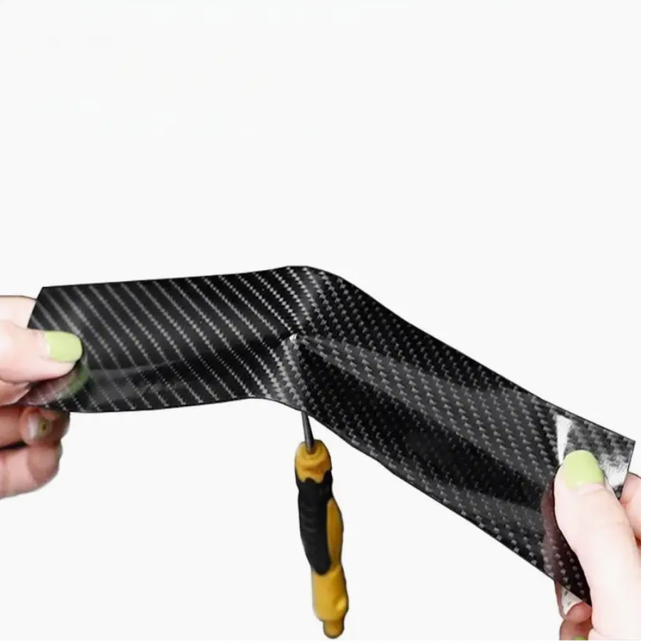 🚗 3D Carbon Fiber Car Door Edge Protector – Waterproof, Scratch-Resistant & Universal Fit