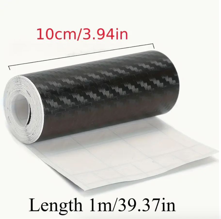 🚗 3D Carbon Fiber Car Door Edge Protector – Waterproof, Scratch-Resistant & Universal Fit