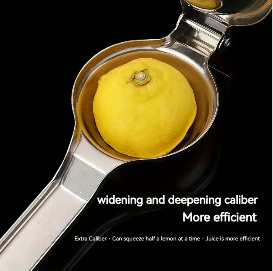 Stainless Steel Manual Juicer – Durable Handheld Lemon & Orange Squeezer for Home, Kitchen & Restaurant Use