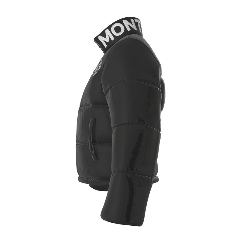 Premium Black Montenégra Puffer