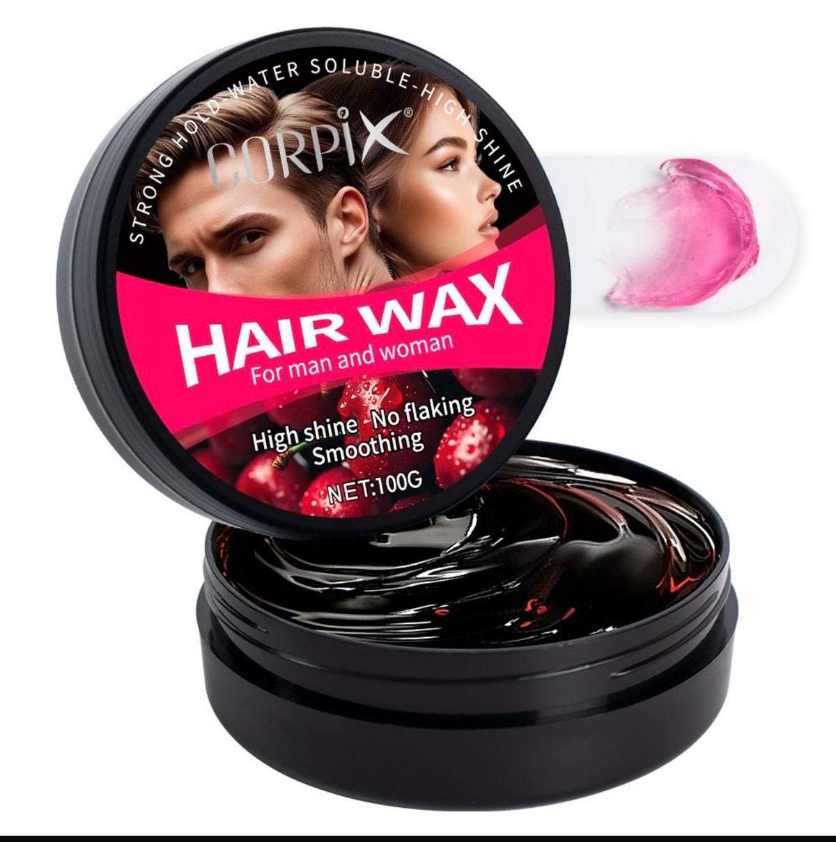 CORPIX Hair Styling Wax – Extreme Hold & Look (Matte to Gloss Finish) – 100g