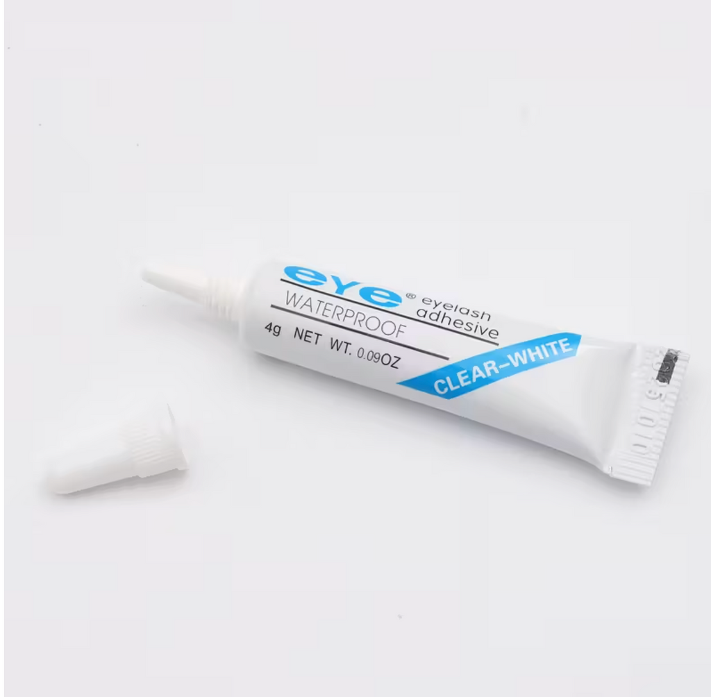 Waterproof & Long-Lasting Eyelash Adhesive – Strong Hold Glue for False Eyelashes | Non-Irritating, Professional Makeup Tool