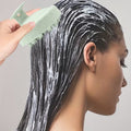 Random Color Silicone Scalp Massager & Hair Washing Brush – Soft Short Bristle Head Care Tool