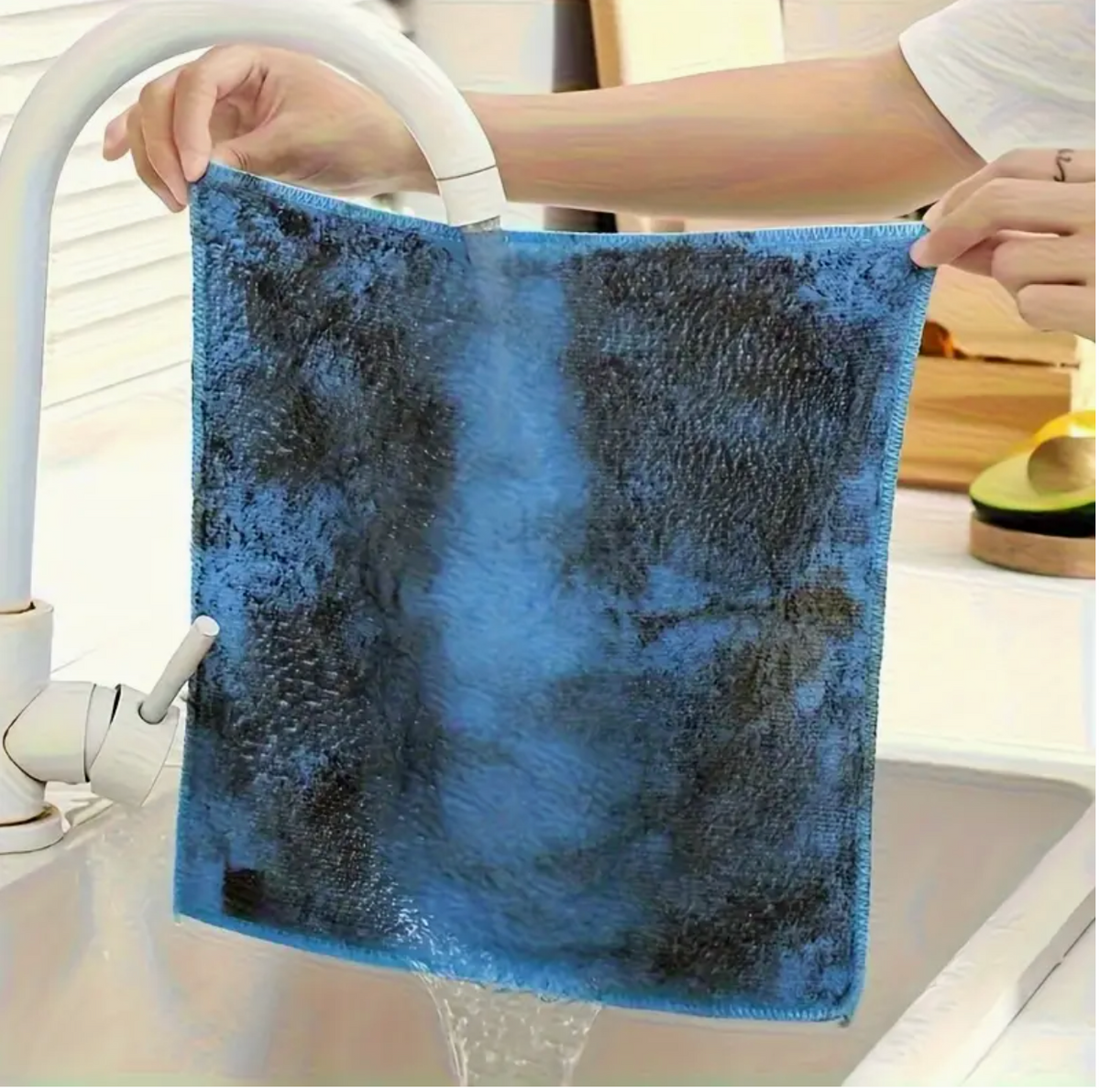 10pcs Multi-Purpose Microfiber Cleaning Cloths – Quick-Dry, Washable, Gift Box Set for Kitchen, Yard & Commercial Use