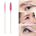 5pcs Disposable Mascara & Eyebrow Brush Set – Travel Makeup Applicators