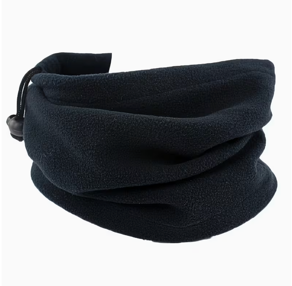 Men's 3-in-1 Scarf Neck Gaiter – Adjustable Grey
