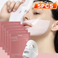 5pcs Collagen Moisturising Facial Masks – Hydrating Facial Sheet Masks for Everyday Skincare