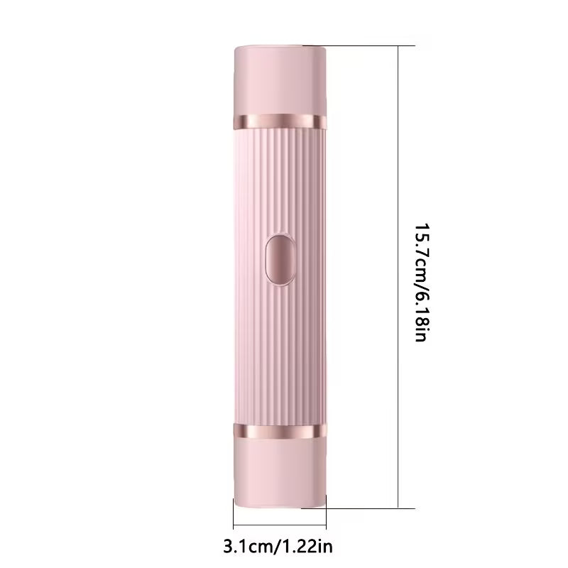 2-in-1 Women's Electric Shaver & Body Hair Trimmer – Wet & Dry Rechargeable Personal Grooming Tool