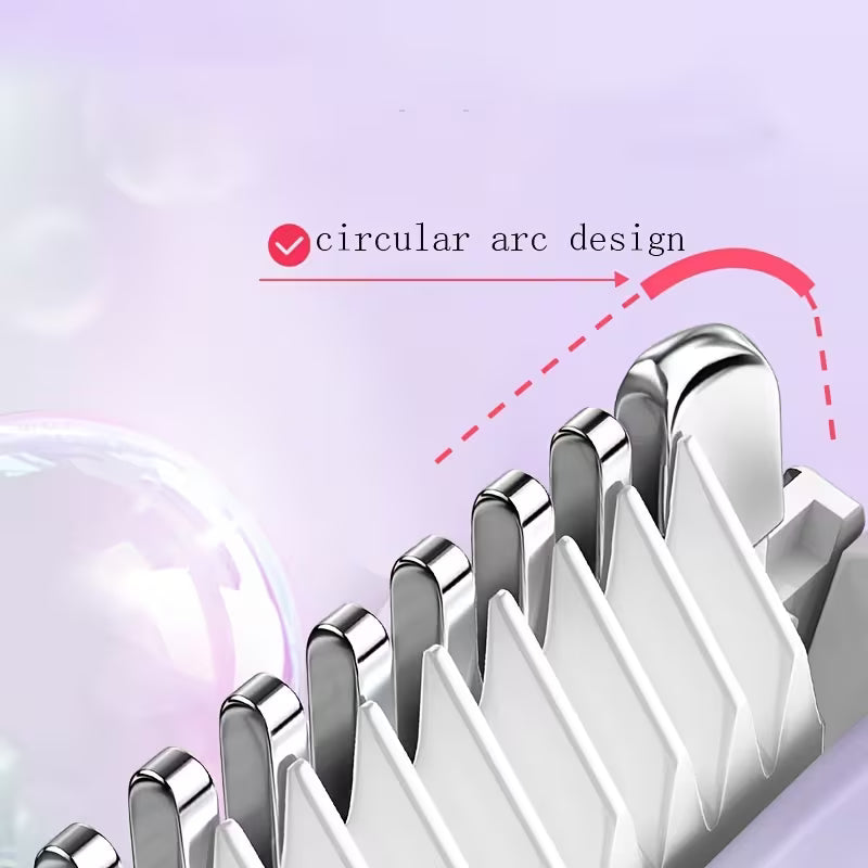 2-in-1 Women's Electric Shaver & Body Hair Trimmer – Wet & Dry Rechargeable Personal Grooming Tool