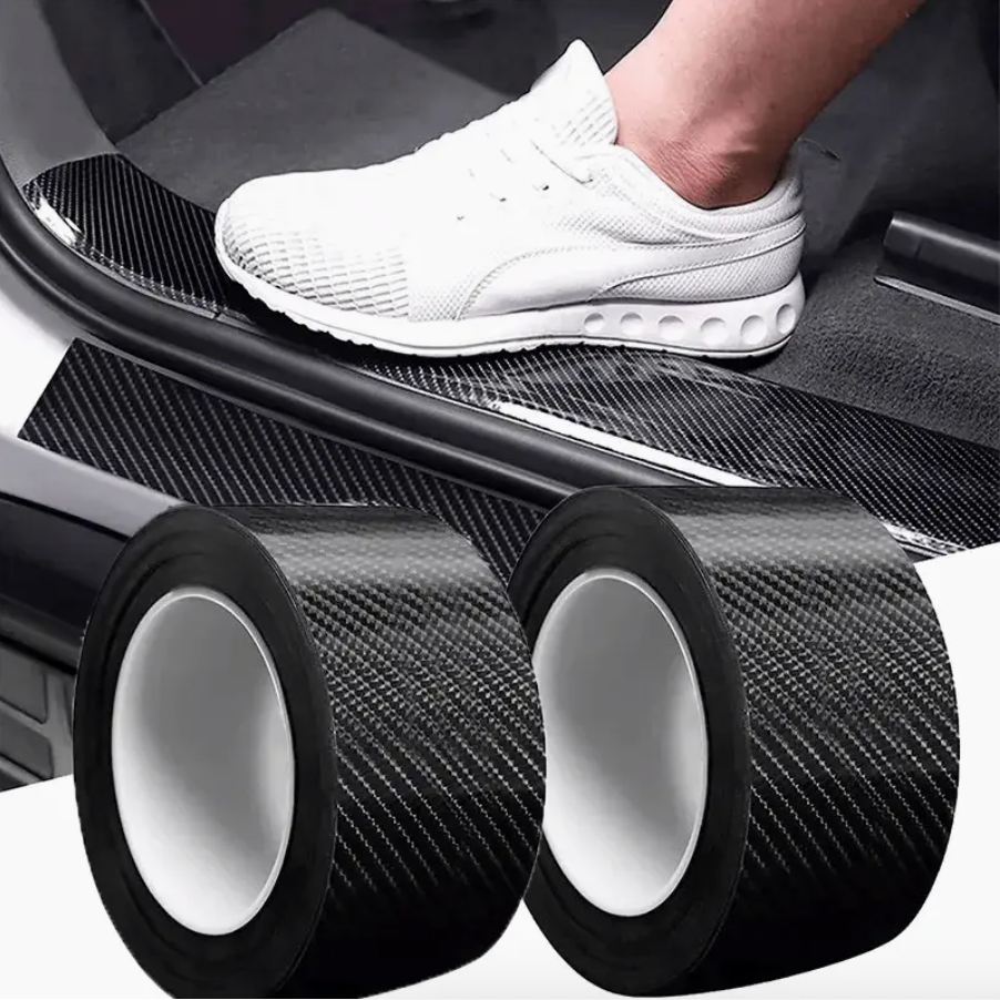 🚗 3D Carbon Fiber Car Door Edge Protector – Waterproof, Scratch-Resistant & Universal Fit
