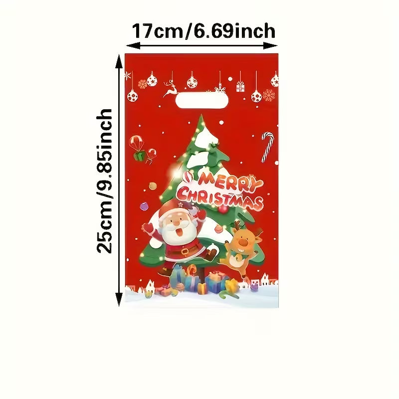 10-Pack Shimmering Bead Gift Bags – Reusable Decorative Goodie Bags