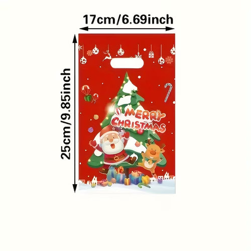10-Pack Shimmering Bead Gift Bags – Reusable Decorative Goodie Bags