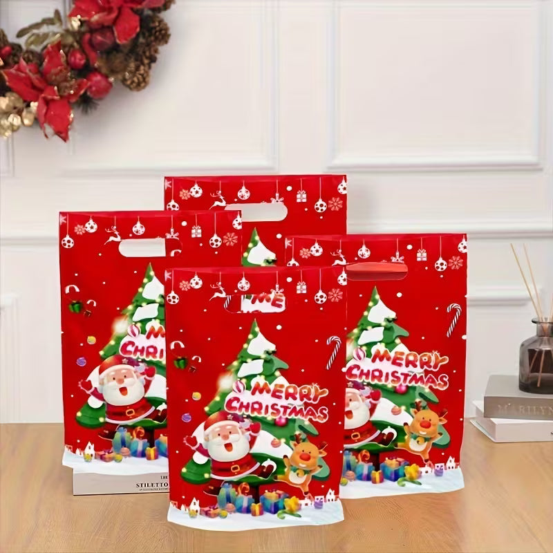10-Pack Shimmering Bead Gift Bags – Reusable Decorative Goodie Bags