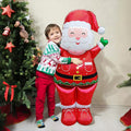 1pc Extra Large Standing Santa Claus Foil Balloon – Christmas Holiday Party Decoration