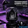 Bluetooth Earbuds with Transparent Charging Case