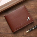 Men's PU Wallet – Large Capacity Bifold Wallet with Multiple Card Slots
