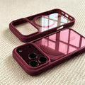 Burgundy Protective Phone Case for iPhone 18 Pro Max