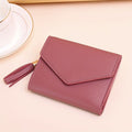 Women's Short Wallet, Chinese Han-Inspired Style Purse, Compact Card Holder and Multi-Compartment Wallet