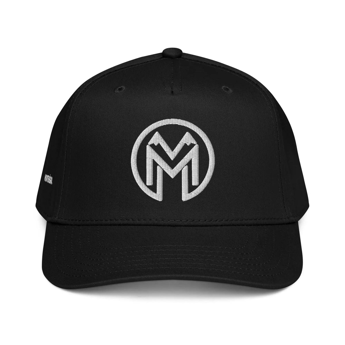 5 panel cap -  Premium Black and White