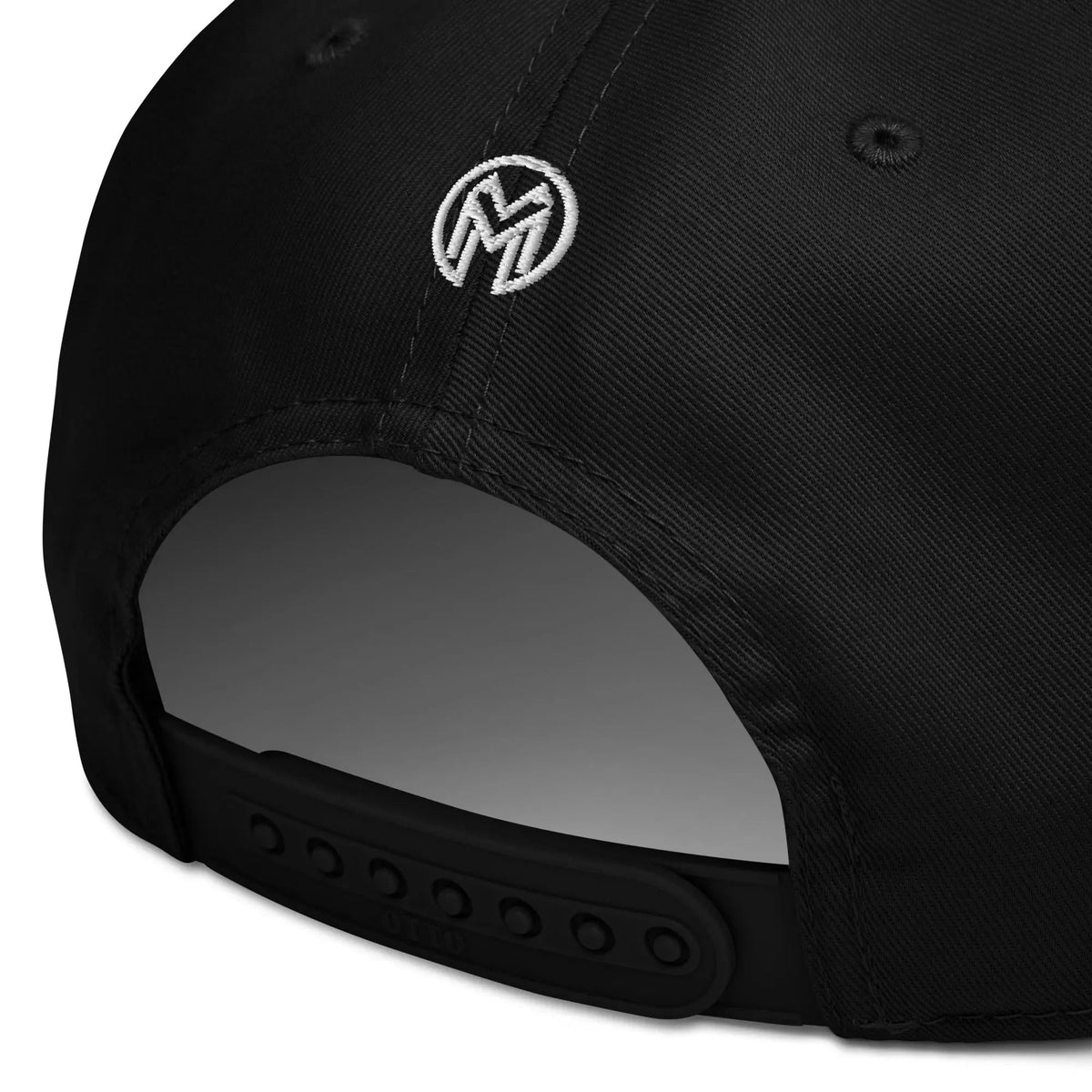 5 panel cap -  Premium Black and White