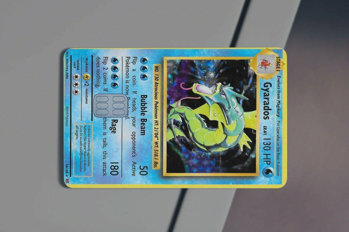 Pokemon Gyarados Classic Credit Card Skin