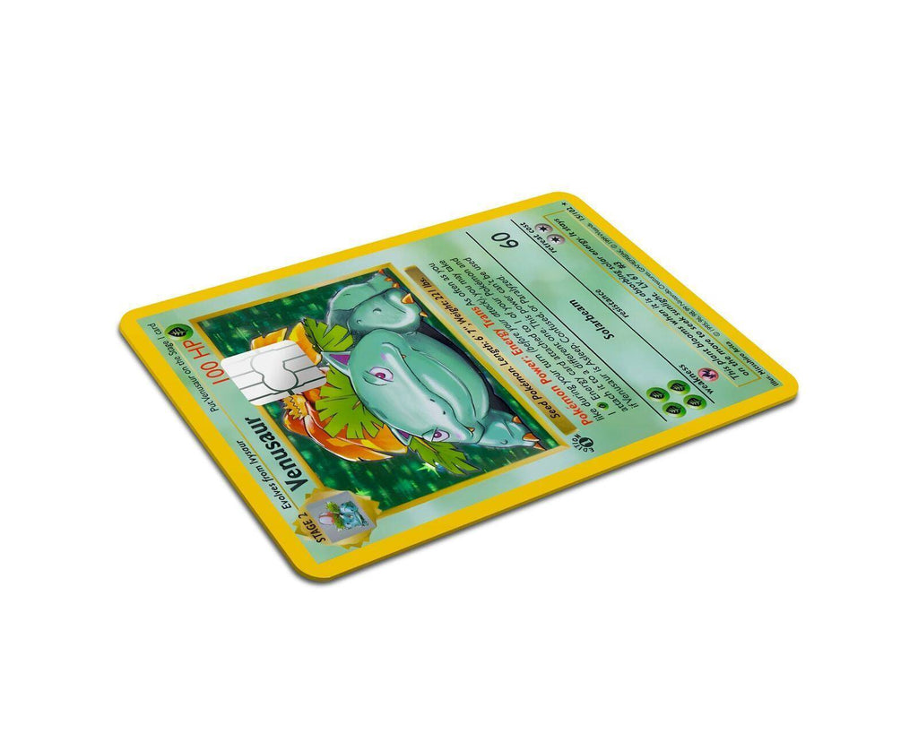 Venusaur Pokemon Card Skin Credit Card Skin