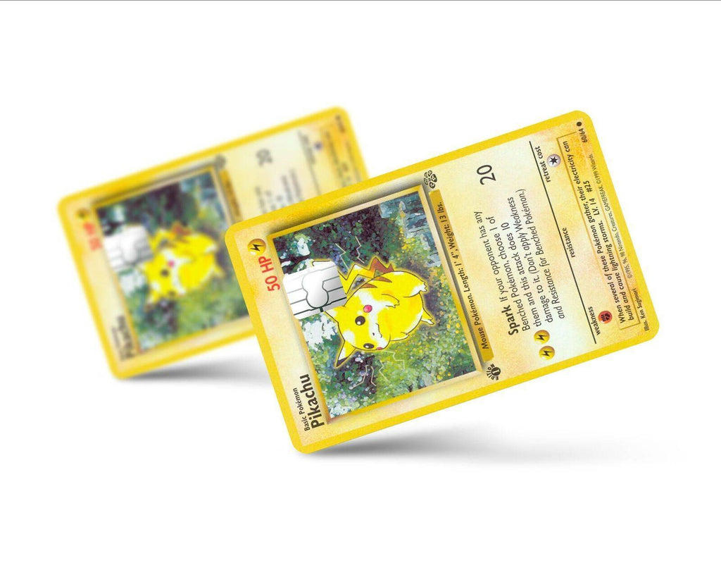 Pikachu Pokemon Card Skin Credit Card Skin