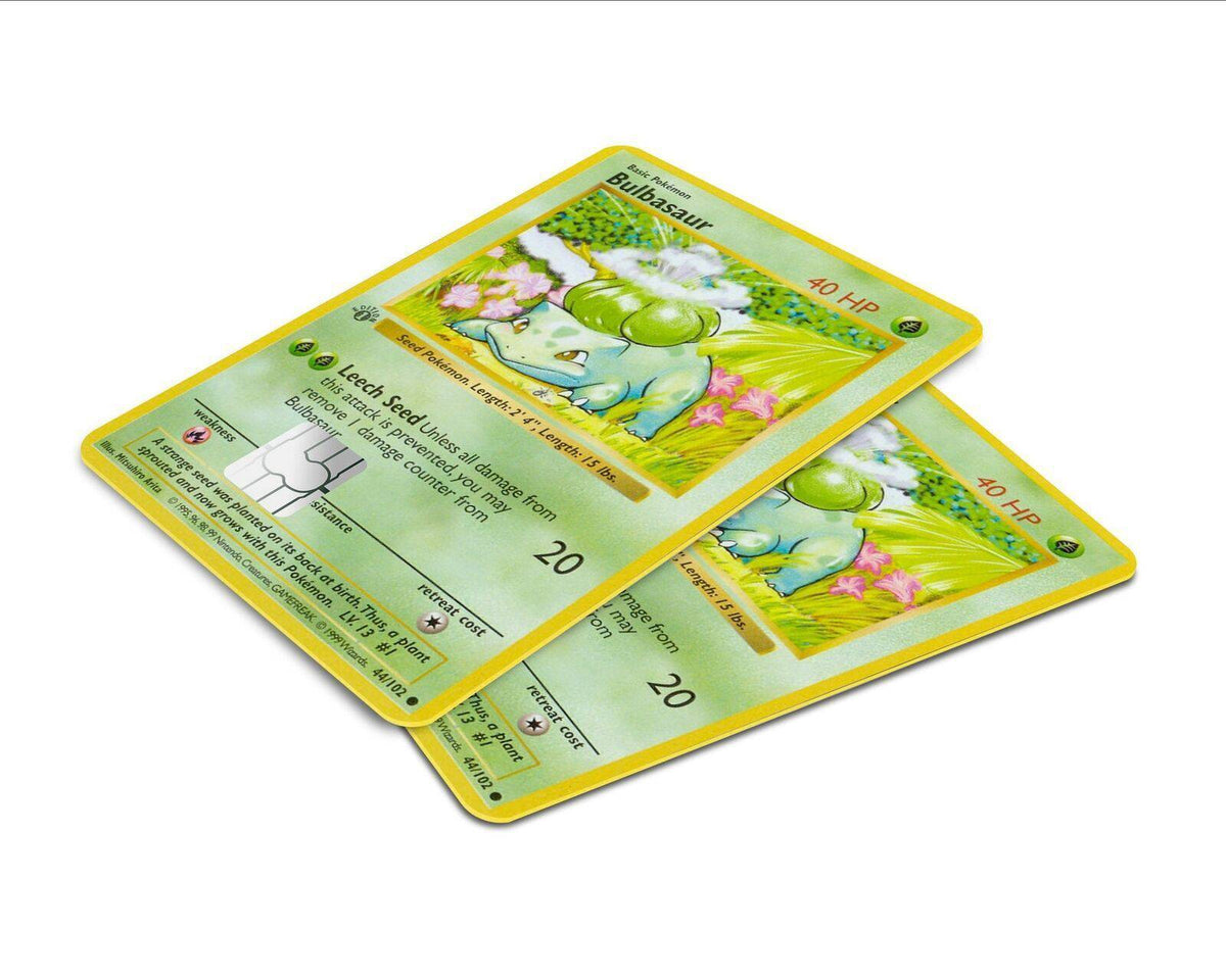 Bulbasaur Pokemon Card Skin Credit Card Skin