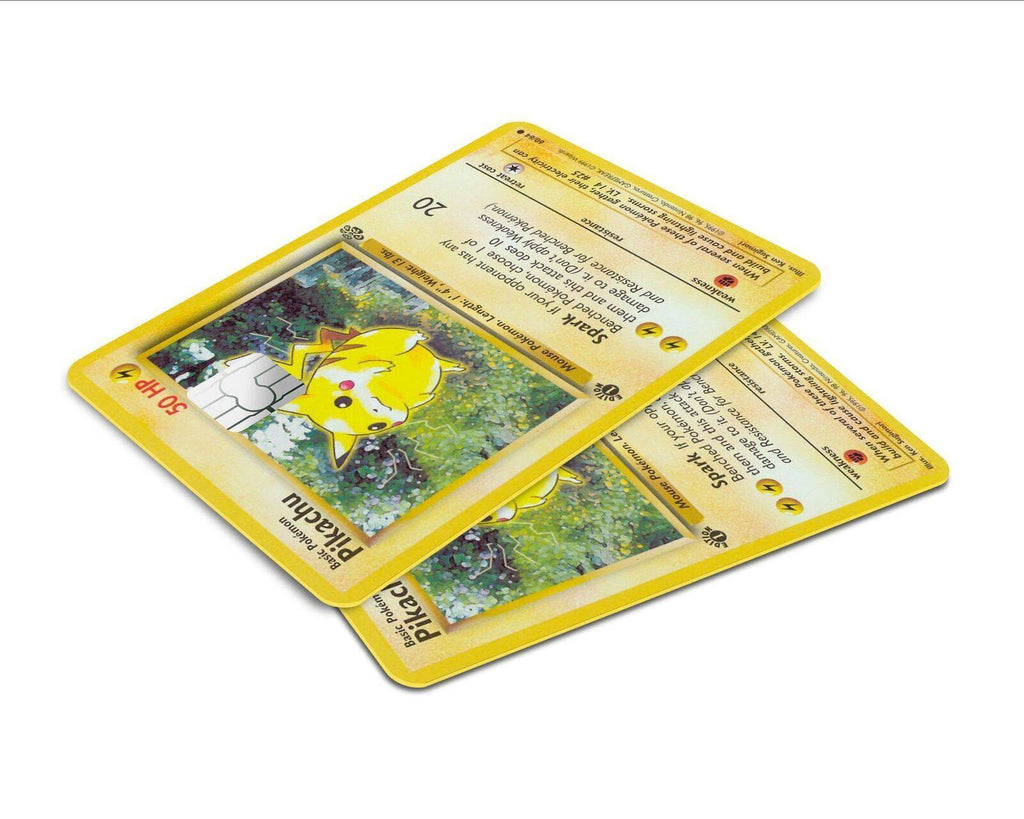 Pikachu Pokemon Card Skin Credit Card Skin