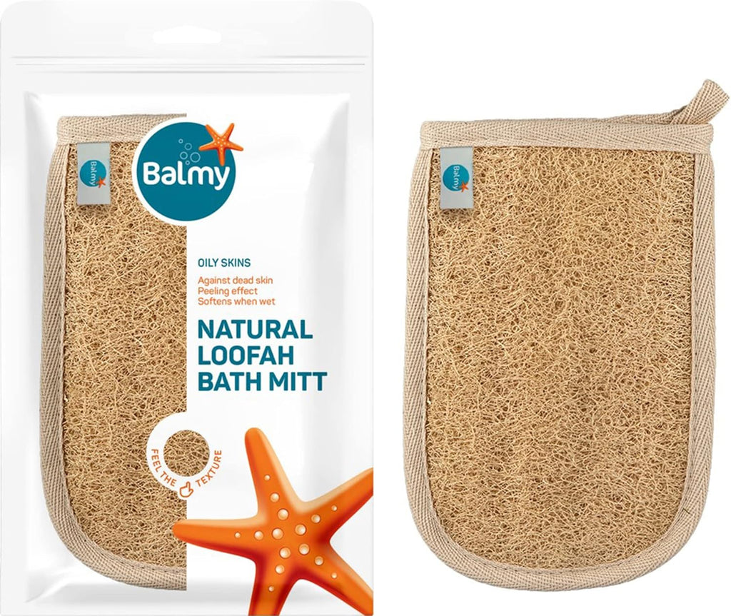 Balmy Naturel Natural Bath Scrubber Oily Skins