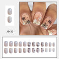 Christmas Glam Stiletto Nails