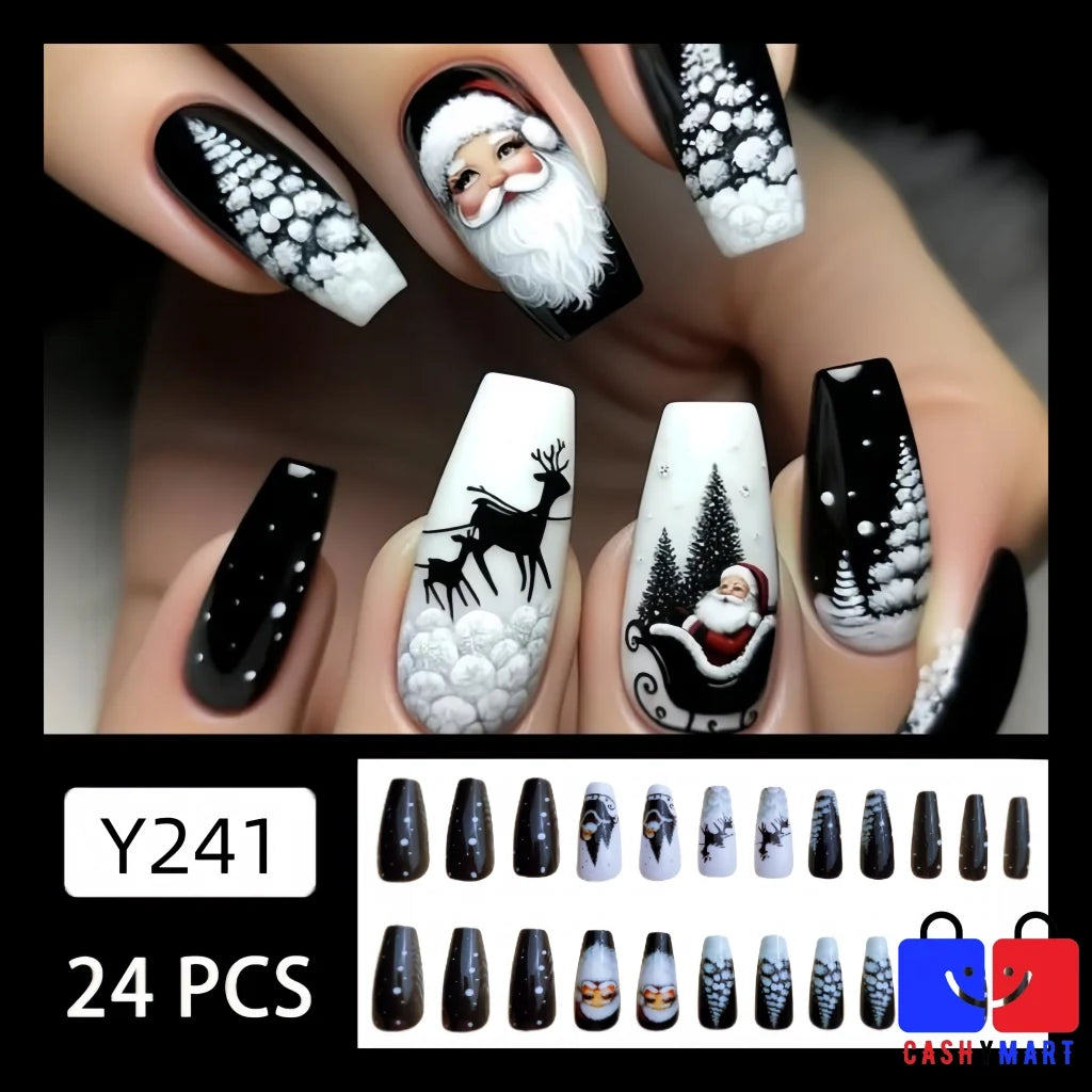 Christmas Press-On Nails
