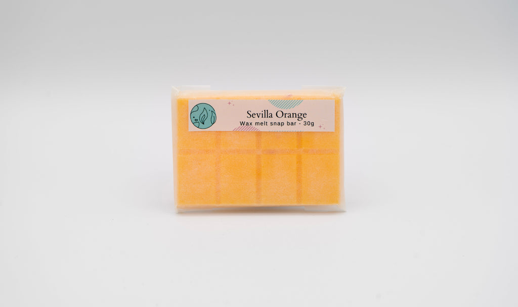 Sevilla Orange Wax Melt Snap Bar