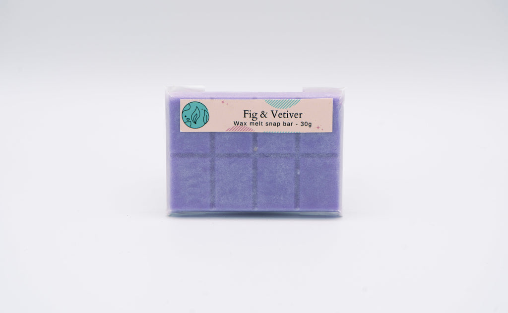 Fig & Vetiver Wax Melt Snap Bar