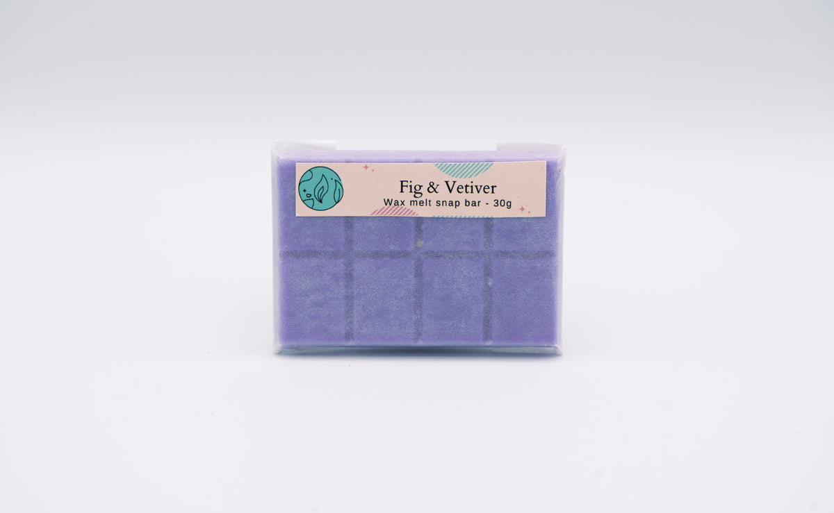 Fig & Vetiver Wax Melt Snap Bar