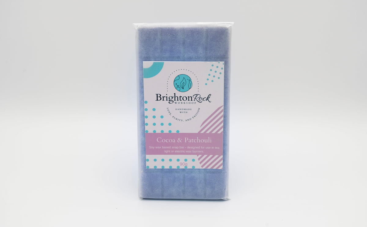Cocoa & Patchouli Wax Melt Snap Bar