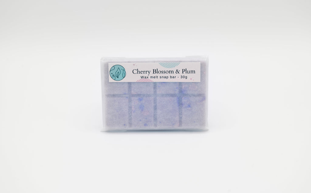 Cherry Blossom & Plum Wax Melt Snap Bar