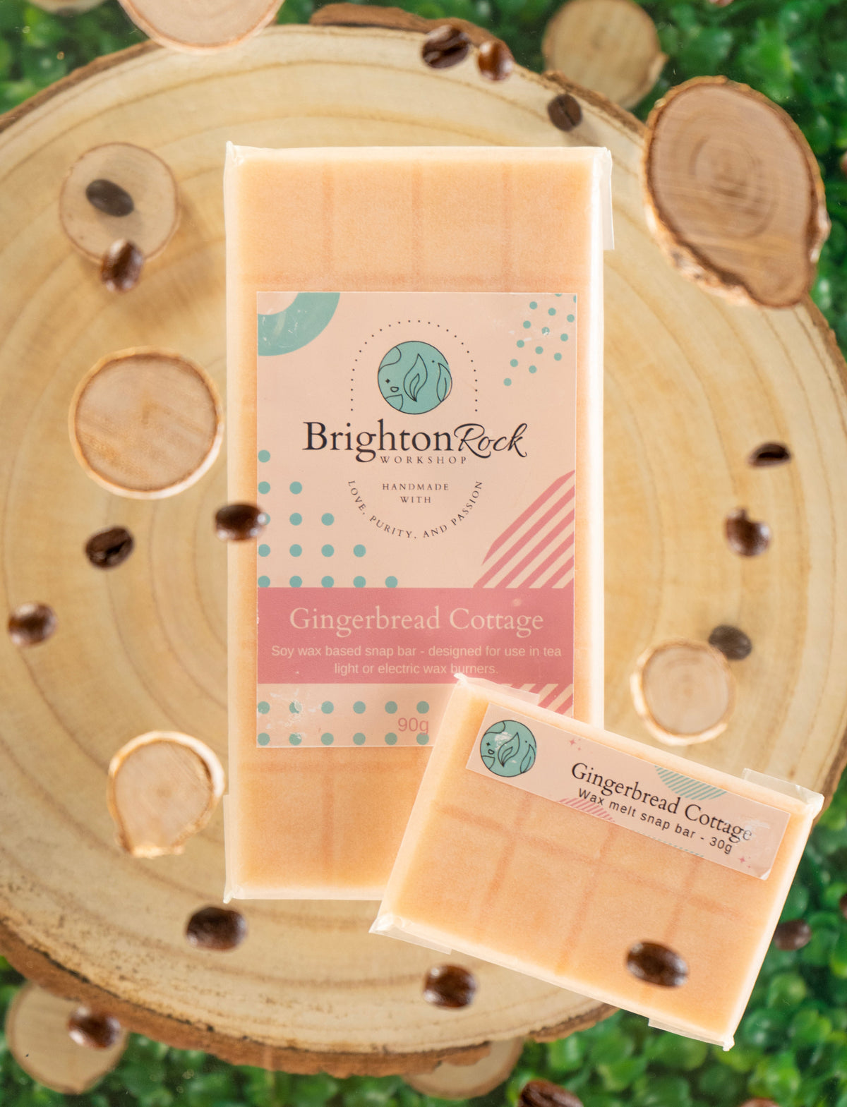 Gingerbread Cottage Wax Melt Snap Bar