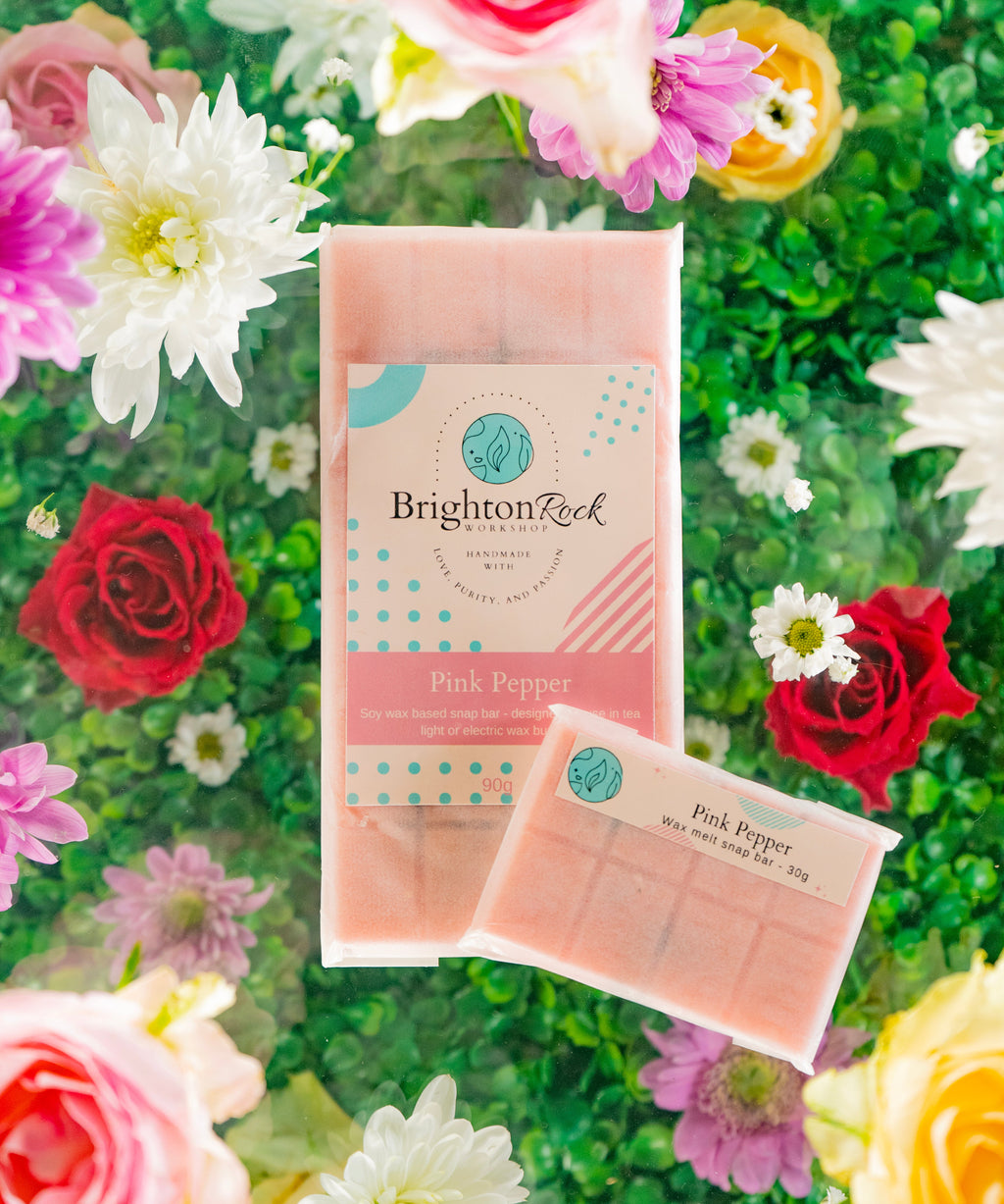 Pink Pepper Wax Melt Snap Bar