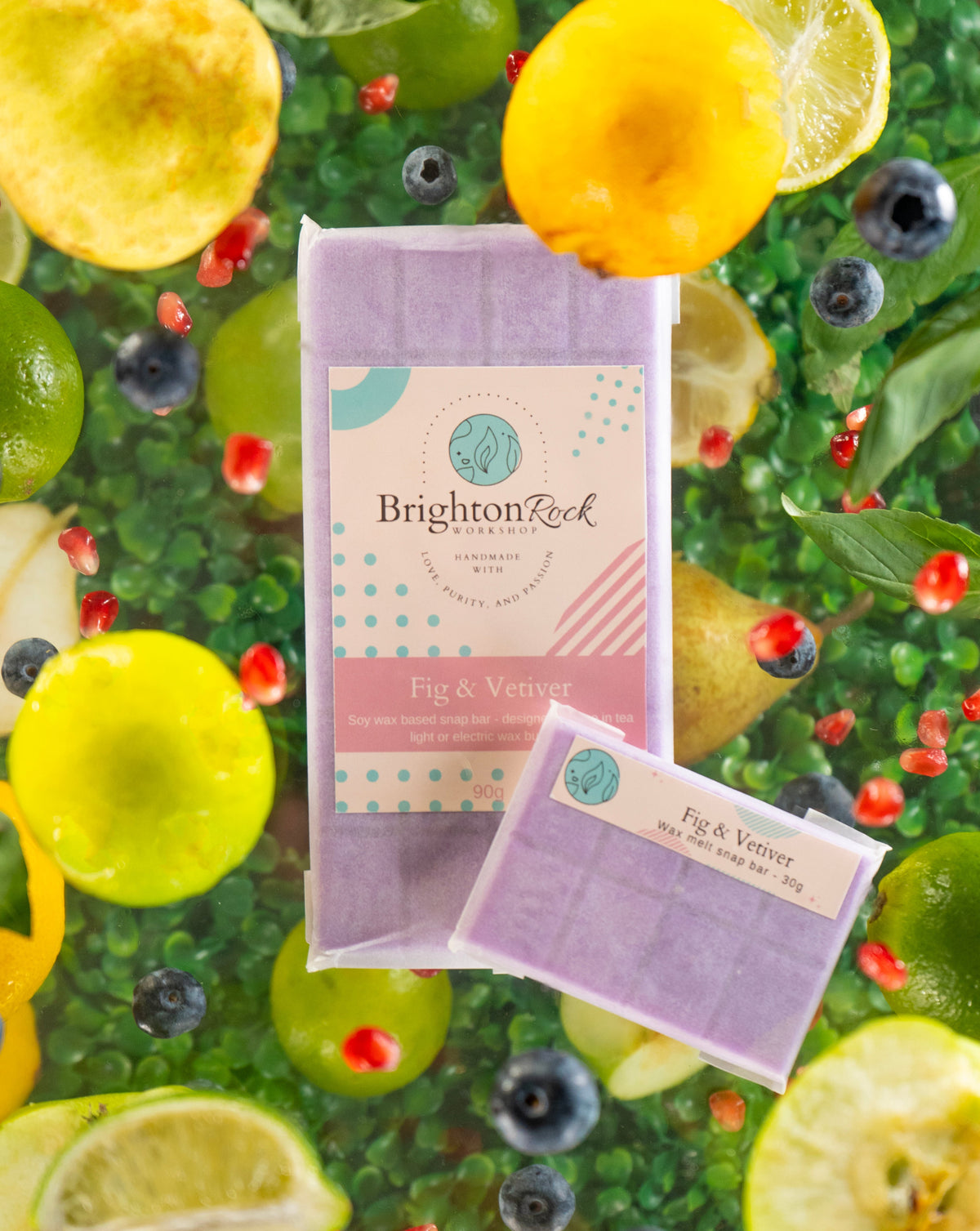 Fig & Vetiver Wax Melt Snap Bar