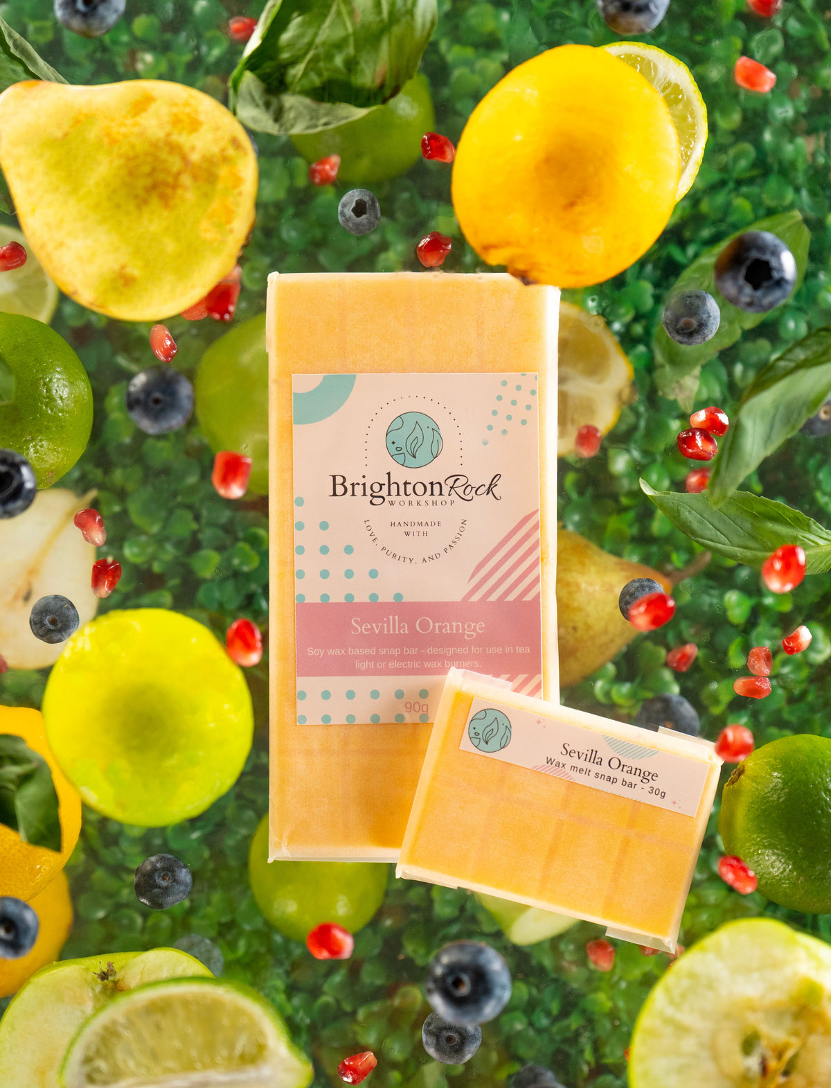 Sevilla Orange Wax Melt Snap Bar